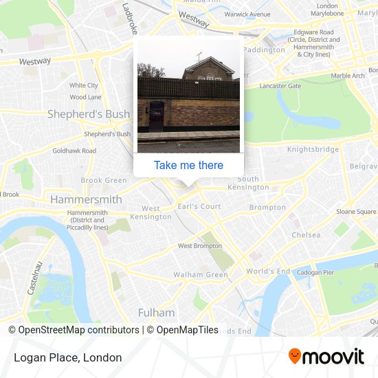 Logan Place map