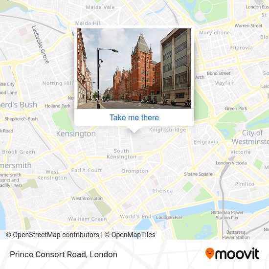 Prince Consort Road map