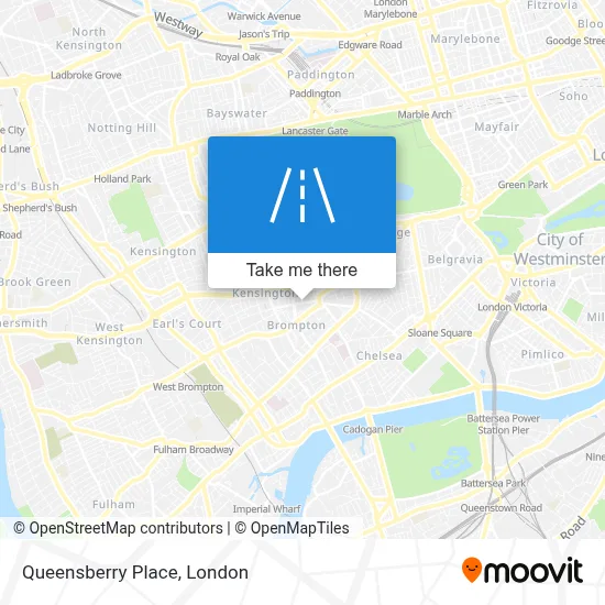 How To Get To Queensberry Place Kensington By Bus Tube Train Or