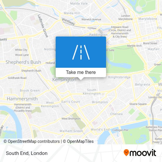 South End map