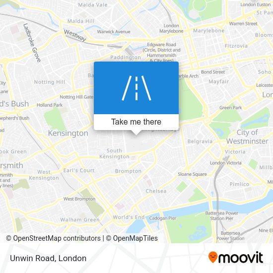 Unwin Road map
