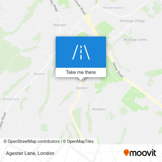 Agester Lane map
