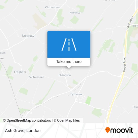 Ash Grove map