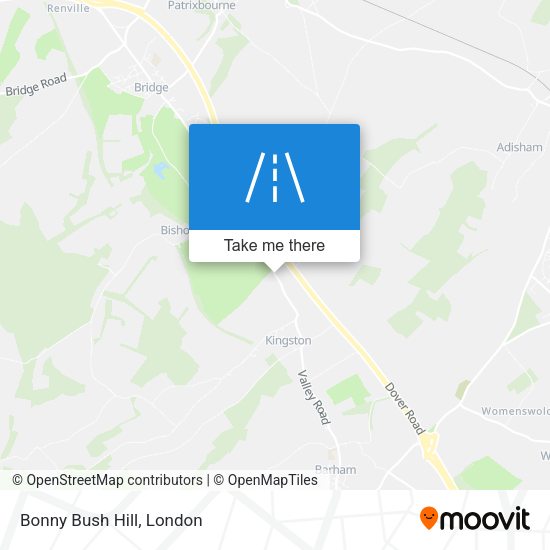 Bonny Bush Hill map