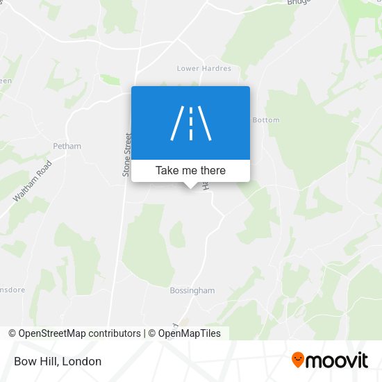 Bow Hill map