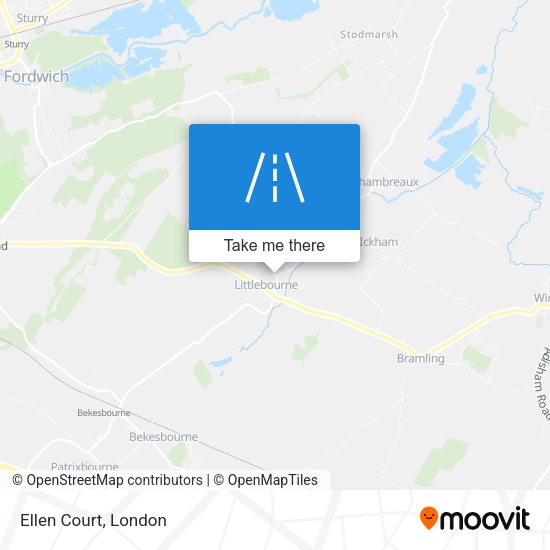 Ellen Court map