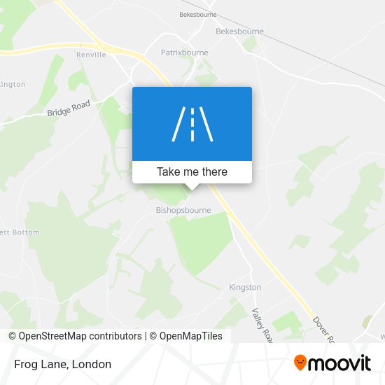 Frog Lane map