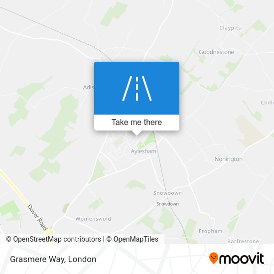 Grasmere Way map