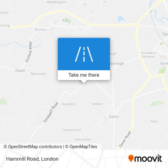 Hammill Road map