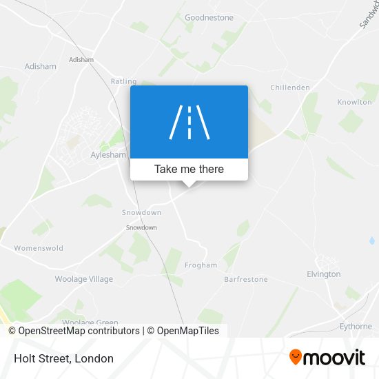 Holt Street map