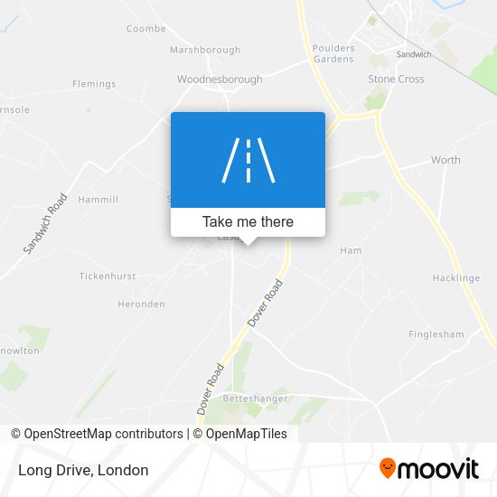 Long Drive map