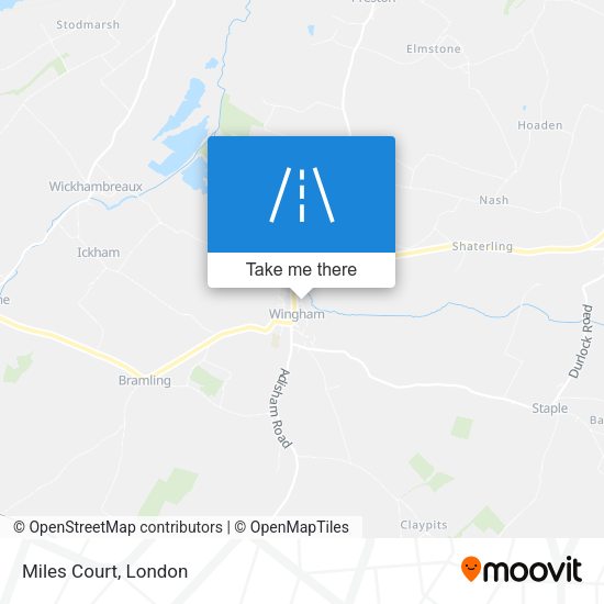 Miles Court map
