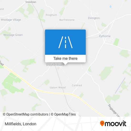Millfields map