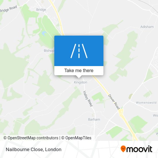 Nailbourne Close map