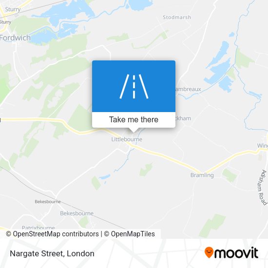 Nargate Street map