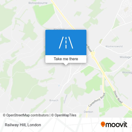 Railway Hill map