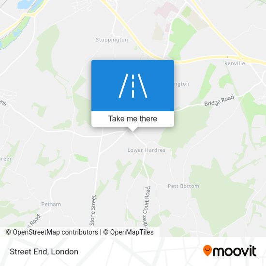 Street End map
