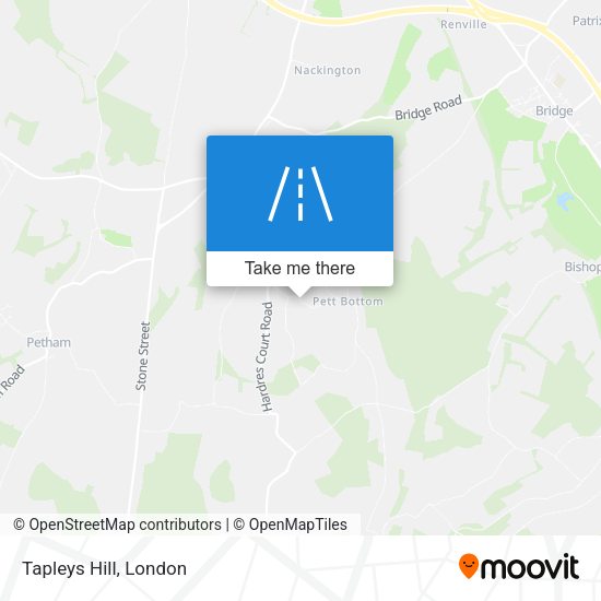 Tapleys Hill map