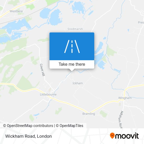 Wickham Road map