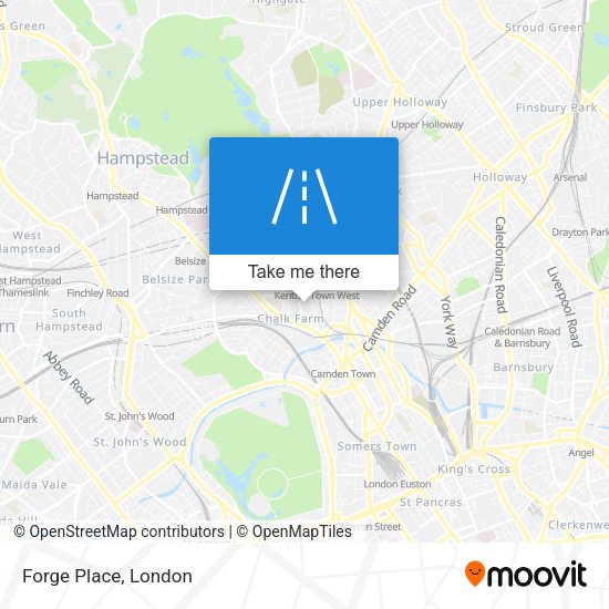 Forge Place map