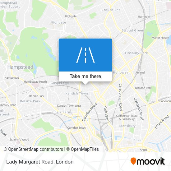 Lady Margaret Road map