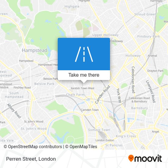 Perren Street map