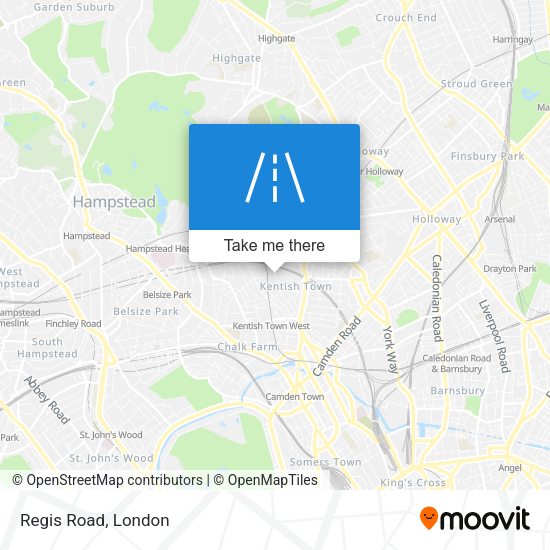 Regis Road map