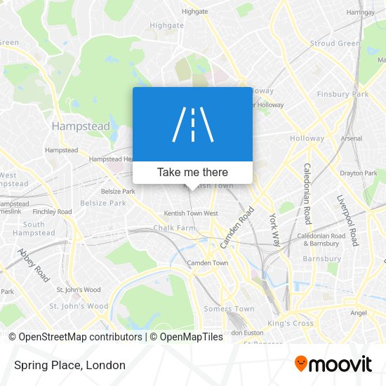 Spring Place map