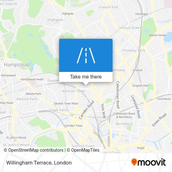 Willingham Terrace map