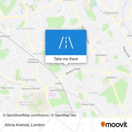 Alicia Avenue map