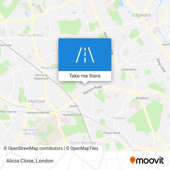 Alicia Close map