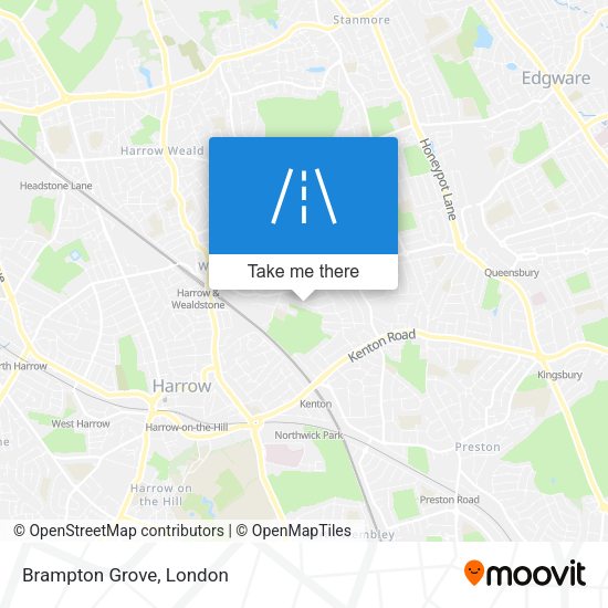 Brampton Grove map