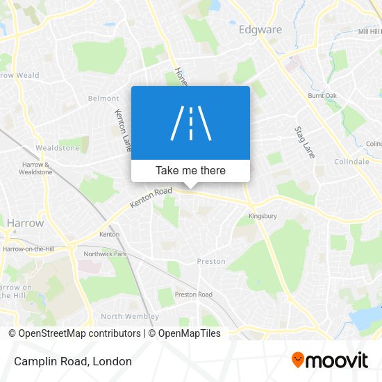 Camplin Road map