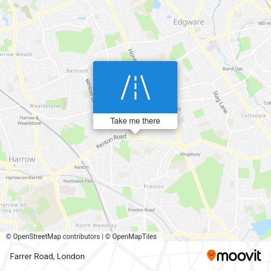Farrer Road map