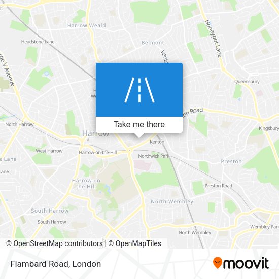 Flambard Road map