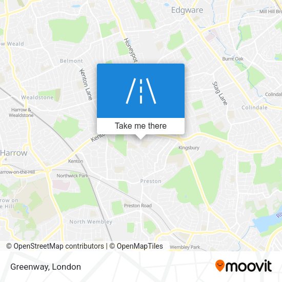 Greenway map
