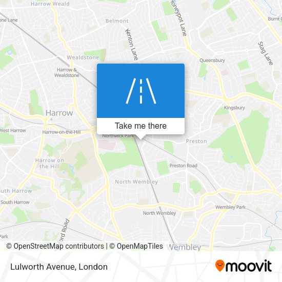 Lulworth Avenue map