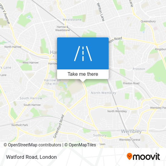 Watford Road map