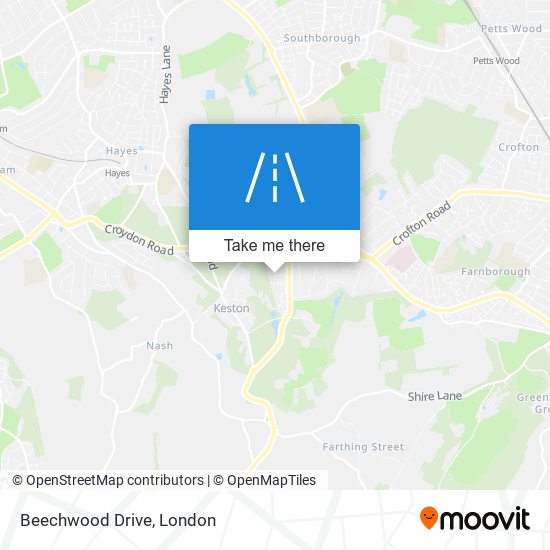 Beechwood Drive map