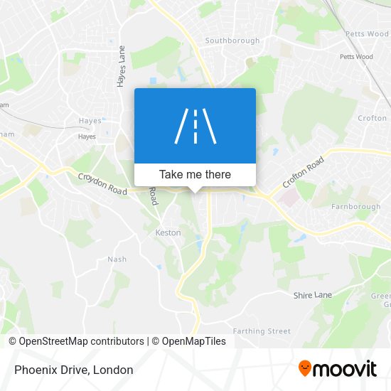 Phoenix Drive map