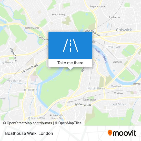 Boathouse Walk map