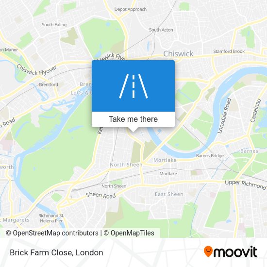 Brick Farm Close map