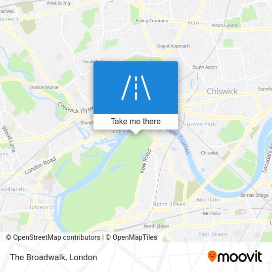 The Broadwalk map