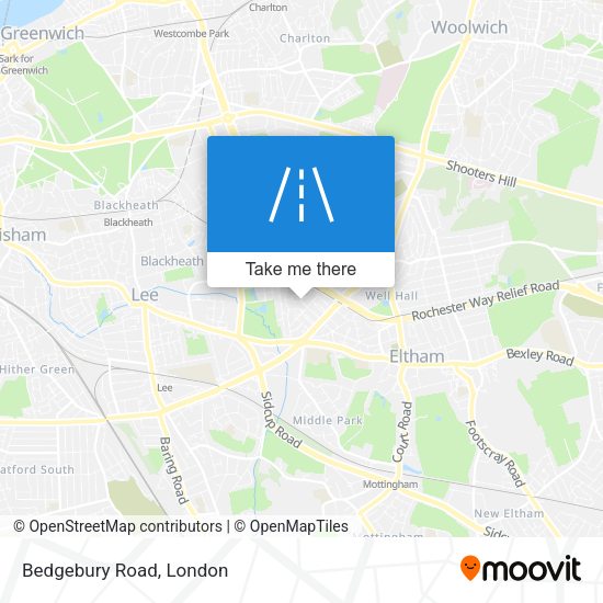 Bedgebury Road map