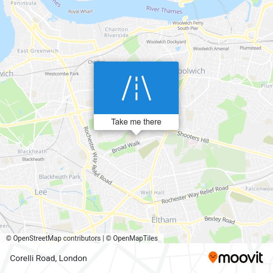 Corelli Road map