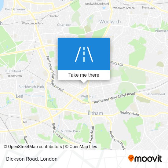 Dickson Road map