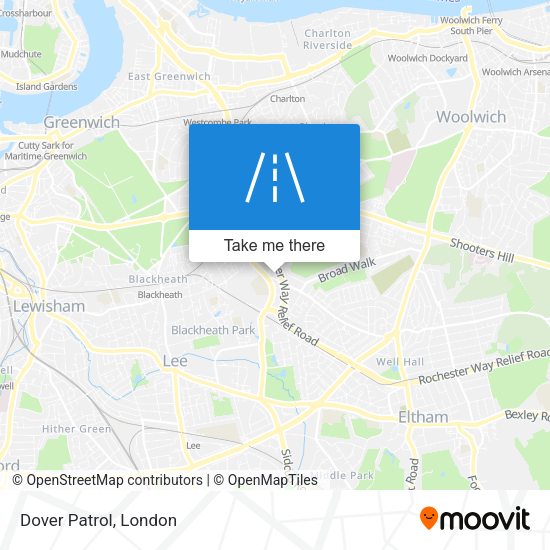 Dover Patrol map