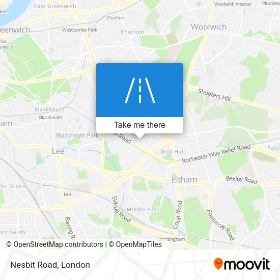 Nesbit Road map