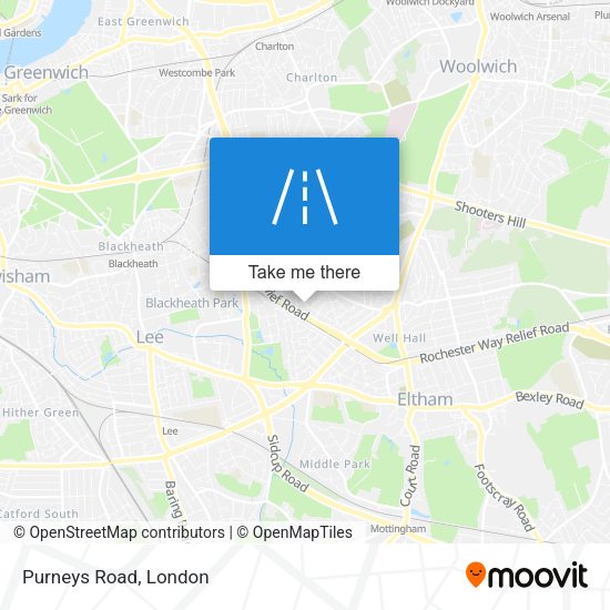 Purneys Road map