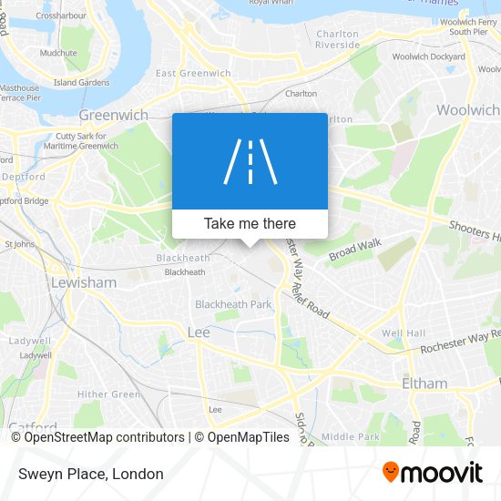 Sweyn Place map